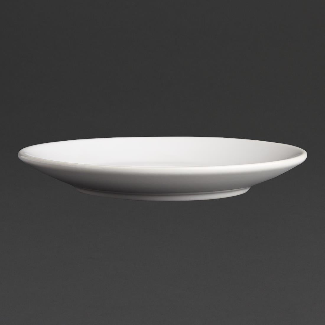 GL048 Olympia Cafe Saucers White 158mm (Pack of 12)