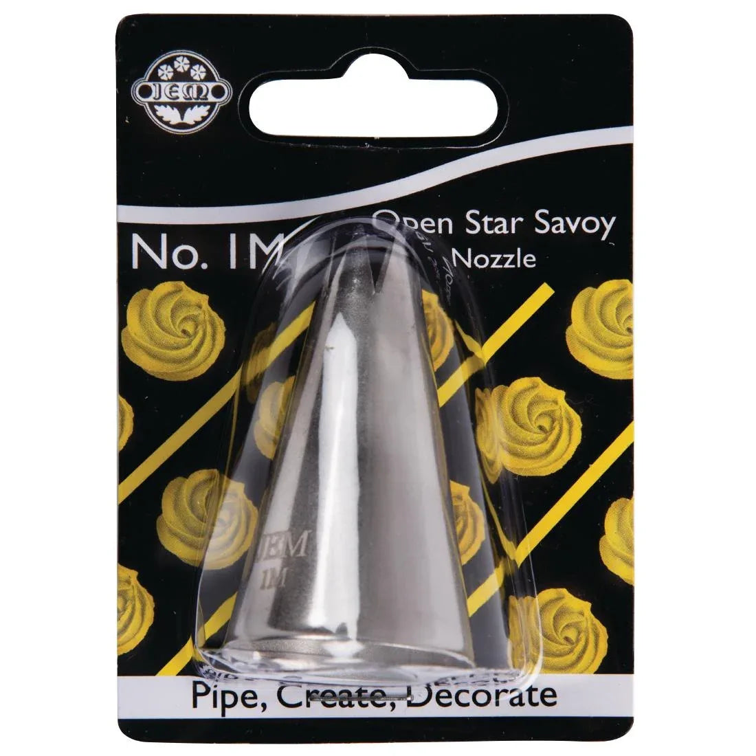 GL243 PME Small Open Star Piping Nozzle 10mm - JD Catering Equipment Solutions Ltd