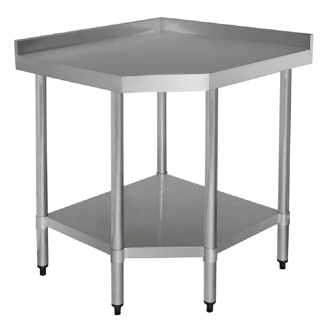 GL278 Vogue Stainless Steel Corner Table 700mm - JD Catering Equipment Solutions Ltd