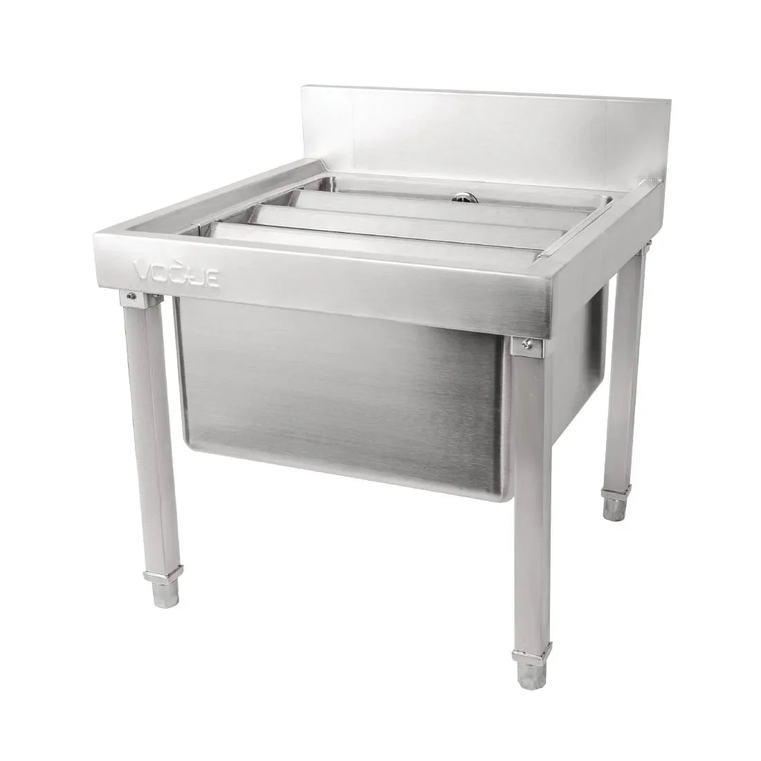 GL281 Vogue Stainless Steel Mop Sink - JD Catering Equipment Solutions Ltd