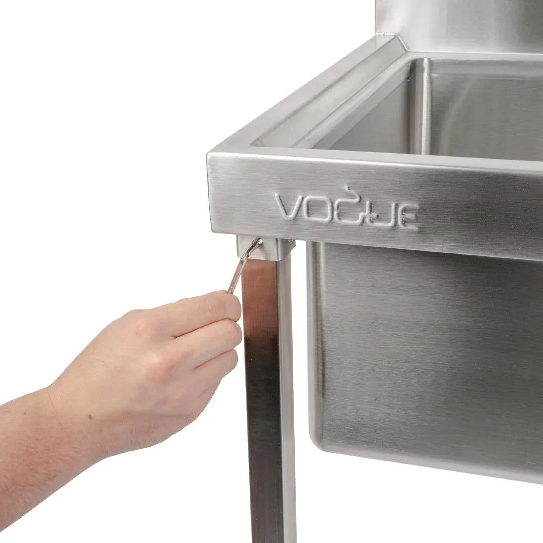 GL281 Vogue Stainless Steel Mop Sink - JD Catering Equipment Solutions Ltd