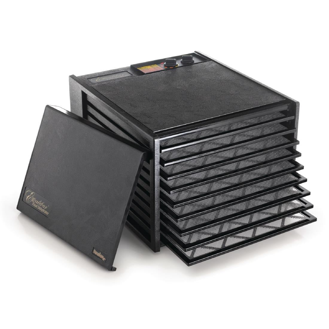 GL373 Excalibur 9 Tray Black Dehydrator with Timer 4926TB