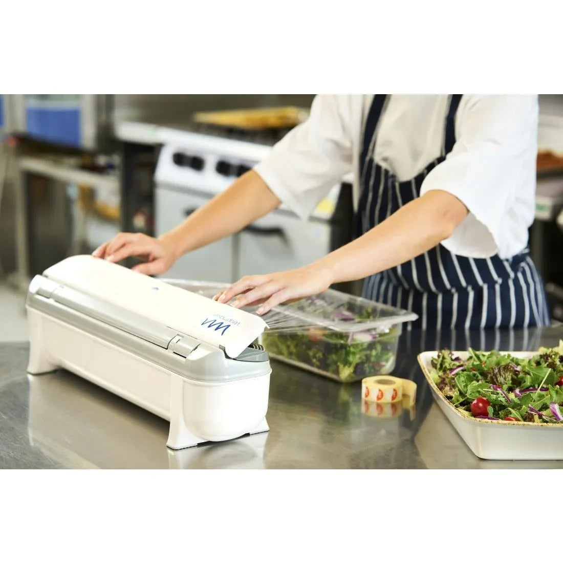 GL382 Wrapmaster PE Cling Film Refill for Wrapmaster 4500 450mm x 300m (Pack of 3) - JD Catering Equipment Solutions Ltd