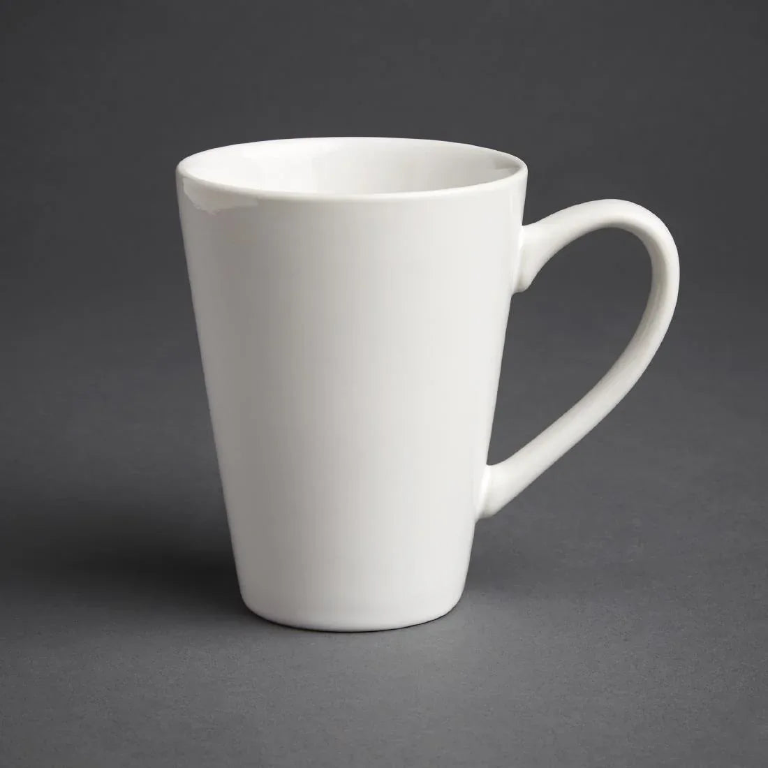 GL487 Olympia Cafe Latte Cups White 340ml (Pack of 12) - JD Catering Equipment Solutions Ltd