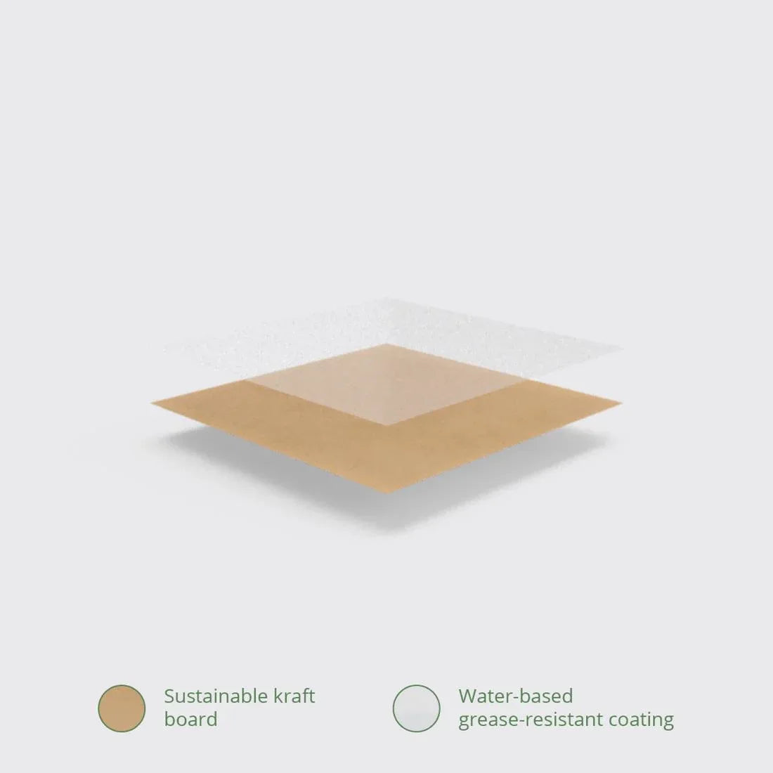 GL859 Vegware Compostable Paperboard Food Boxes No.5 1050ml / 37oz (Pack of 150) - JD Catering Equipment Solutions Ltd