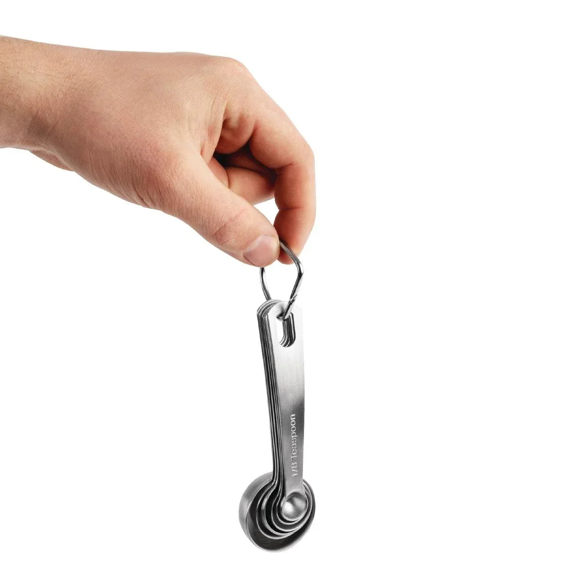 GL873 Vogue Measuring Spoons Set of 6 - JD Catering Equipment Solutions Ltd