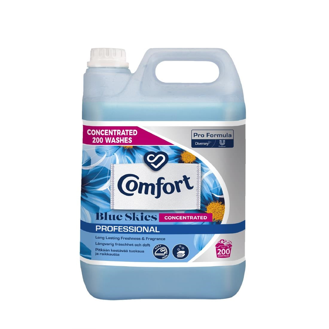 GL958 Comfort Pro-Formula Concentrated Fabric Softener Blue Skies 5Ltr (Pack of 2)
