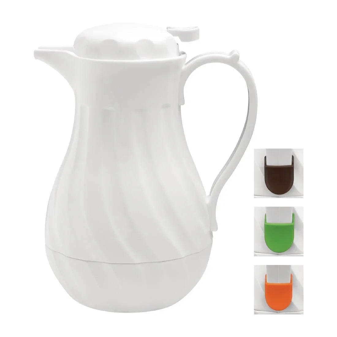 GL971 Olympia Insulated Swirl Jug 2Ltr - JD Catering Equipment Solutions Ltd
