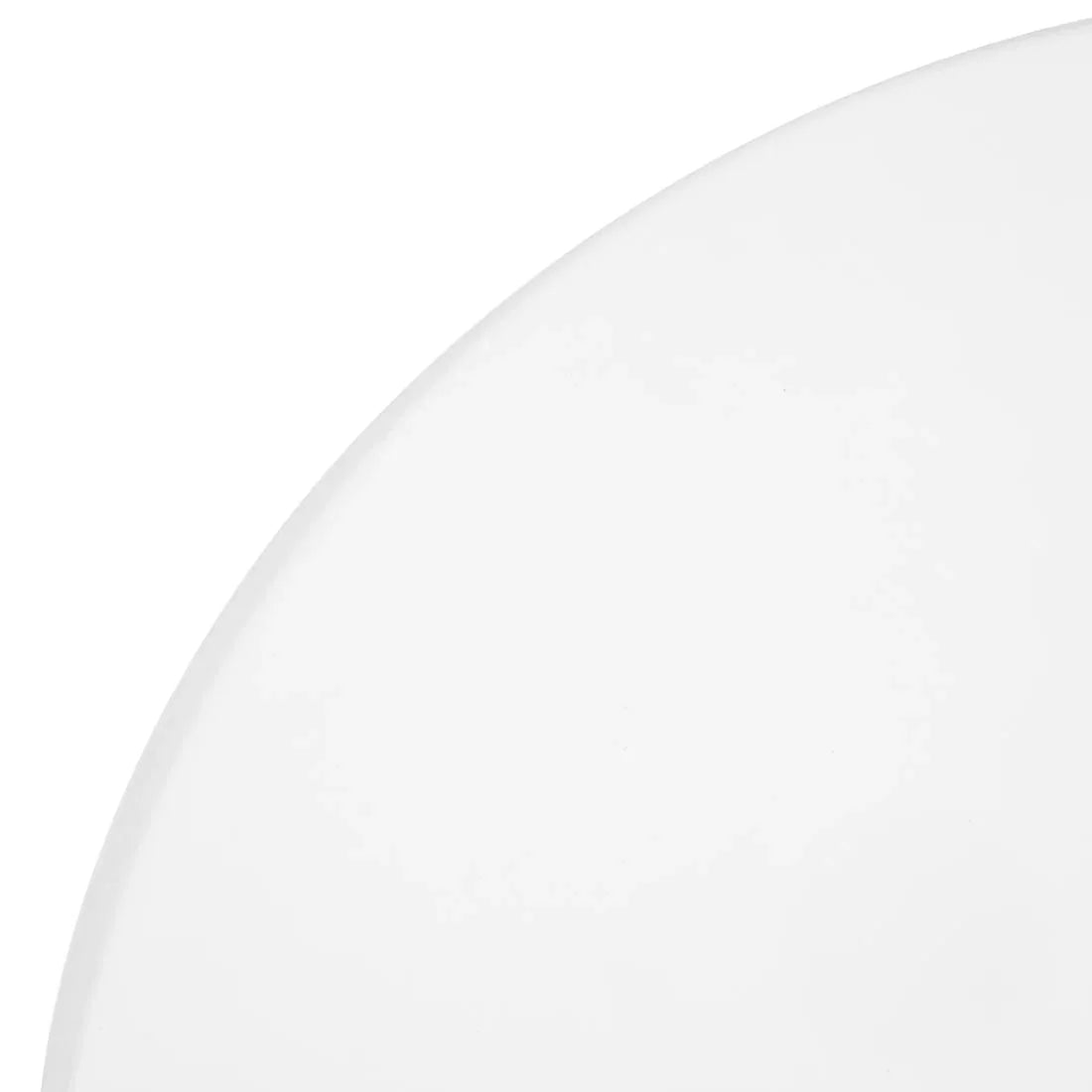 GL972 Bolero Pre-drilled Round Tabletop White 800mm - JD Catering Equipment Solutions Ltd