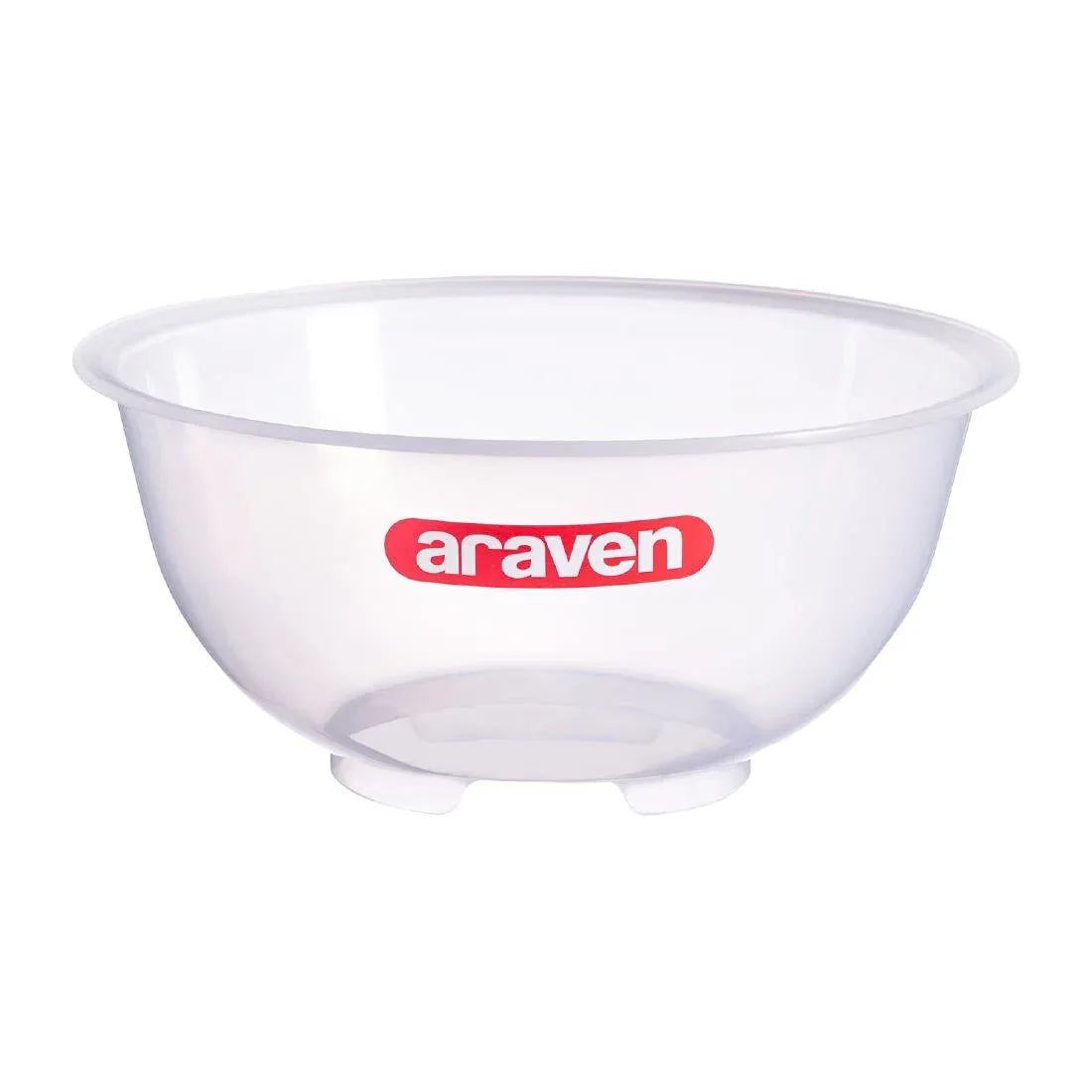 GL976 Araven Polypropylene Mixing Bowl Transparent 2.5Ltr - JD Catering Equipment Solutions Ltd