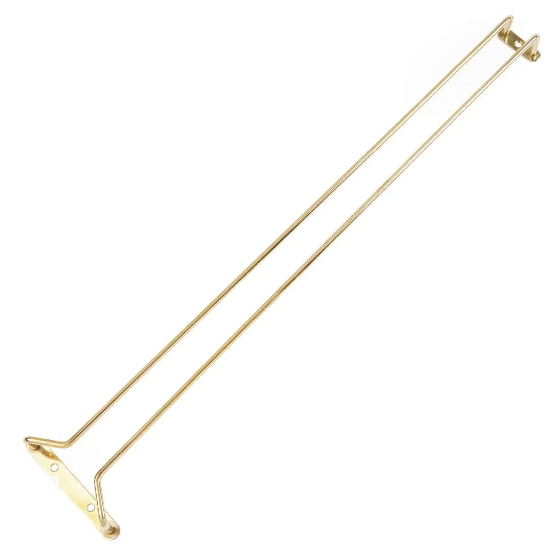 GM205 Beaumont Brass Wine Glass Rack 609mm - JD Catering Equipment Solutions Ltd