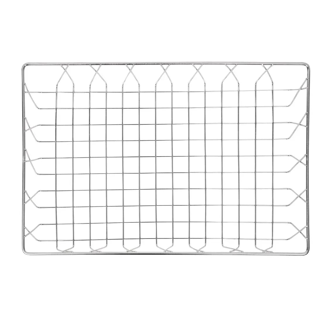 GM223 Olympia St/St Wire Display Basket 450 x 300 x 100mm - JD Catering Equipment Solutions Ltd