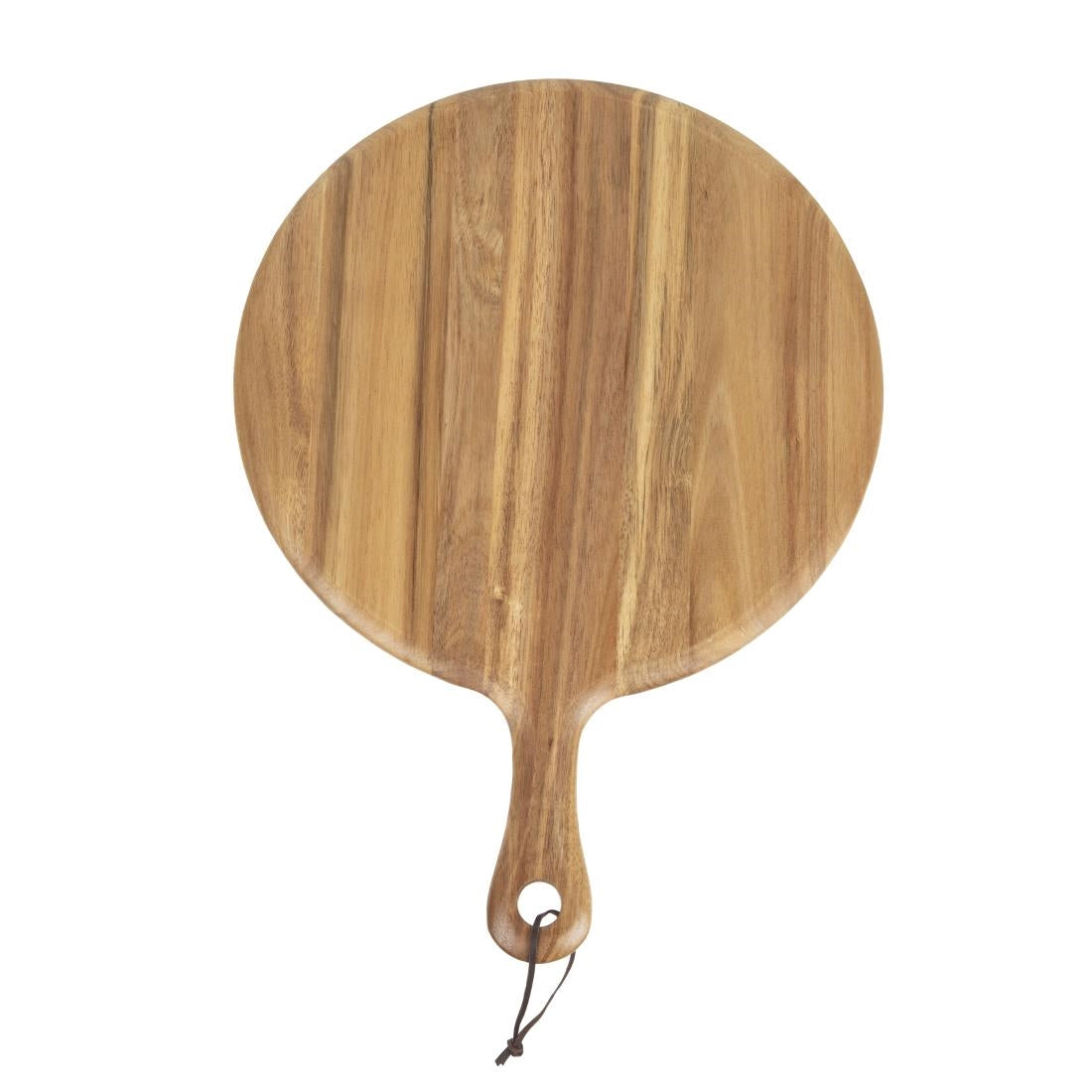 GM308 Olympia Acacia Wood Round Pizza Paddle Board 330mm GM308
