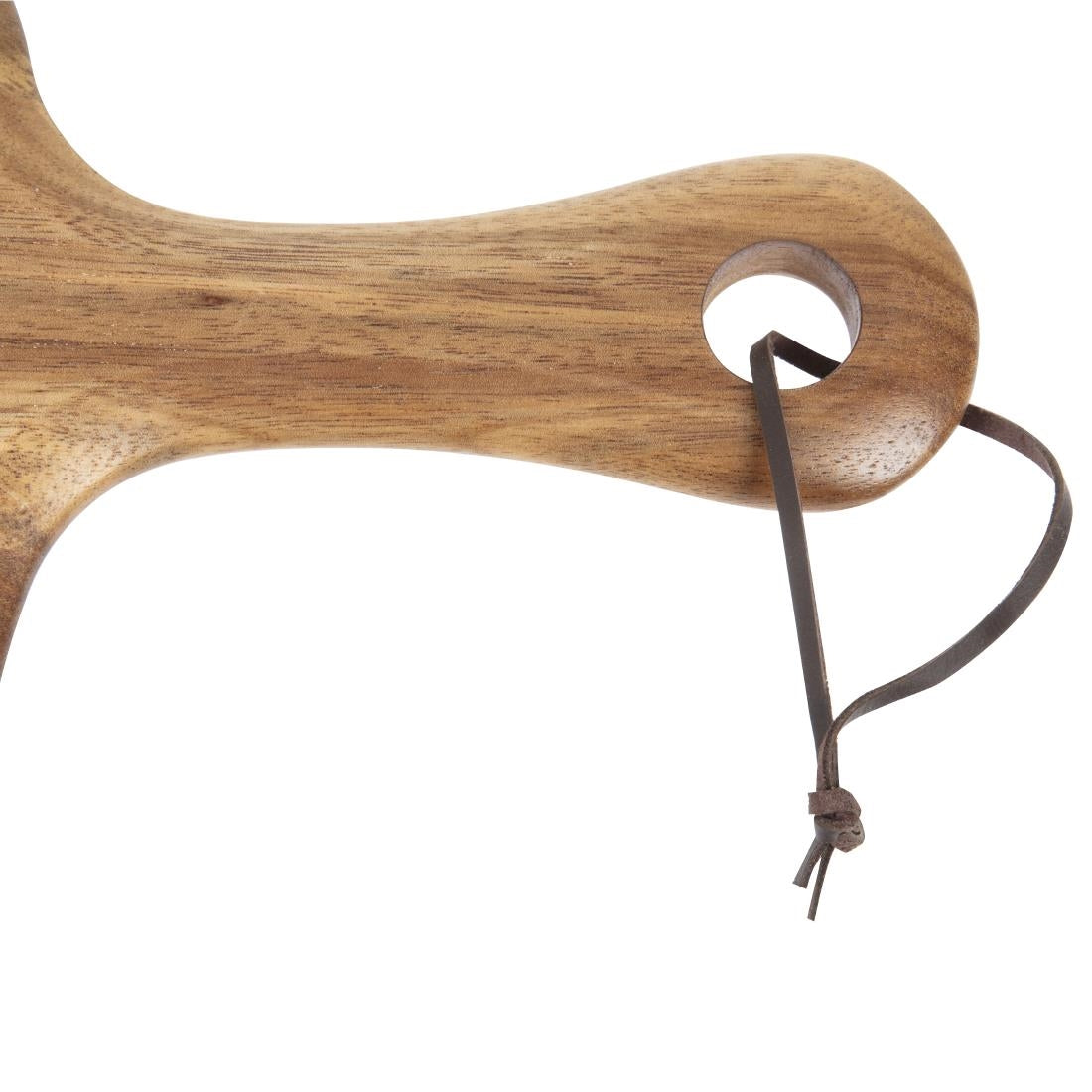 GM308 Olympia Acacia Wood Round Pizza Paddle Board 330mm GM308