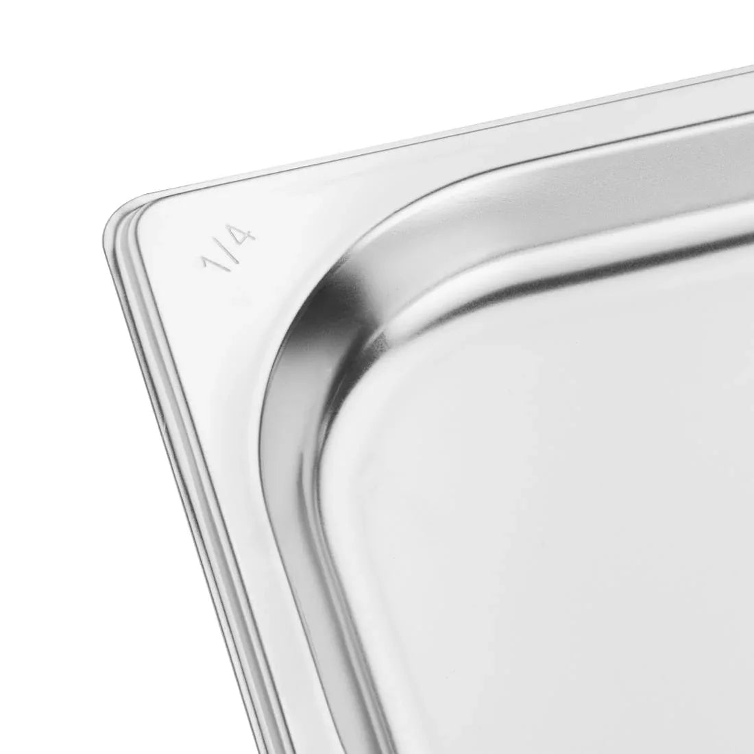 GM312 Vogue Stainless Steel 1/4 Gastronorm Pan 20mm - JD Catering Equipment Solutions Ltd