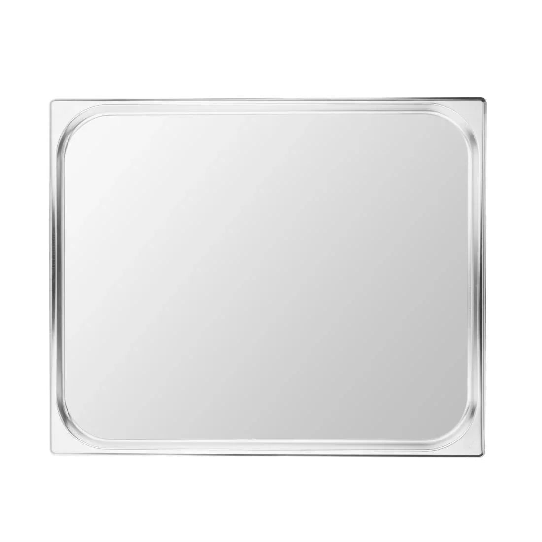 GM316 Vogue Stainless Steel 2/1 Gastronorm Pan 20mm - JD Catering Equipment Solutions Ltd
