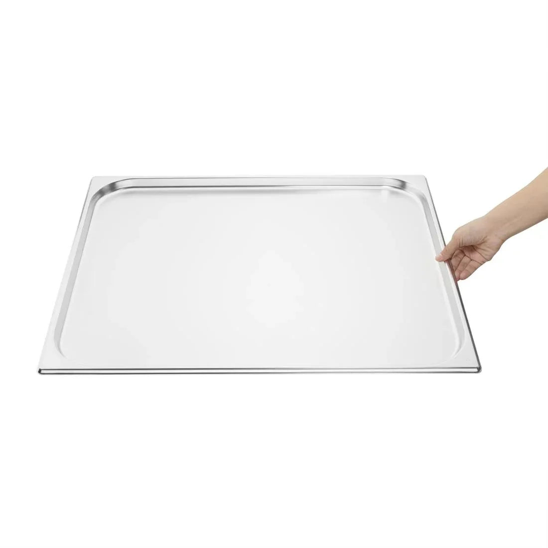 GM316 Vogue Stainless Steel 2/1 Gastronorm Pan 20mm - JD Catering Equipment Solutions Ltd