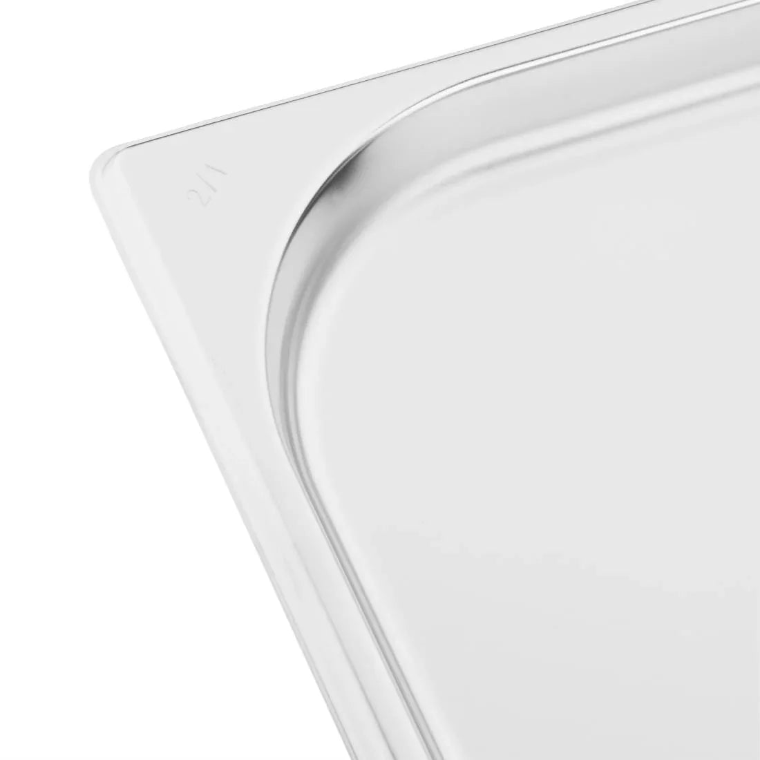 GM316 Vogue Stainless Steel 2/1 Gastronorm Pan 20mm - JD Catering Equipment Solutions Ltd