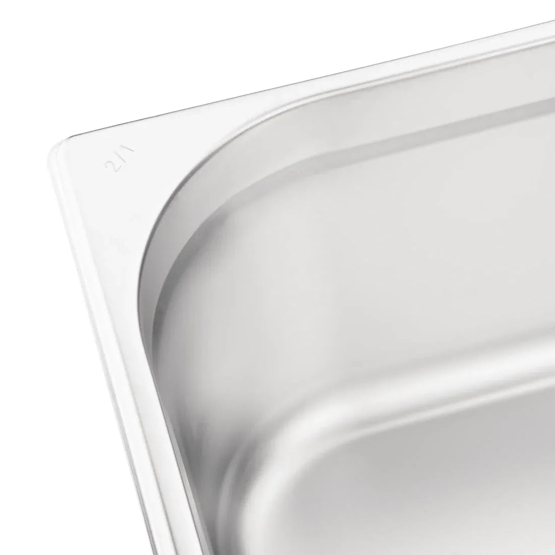 GM317 Vogue Stainless Steel 2/1 Gastronorm Pan 200mm - JD Catering Equipment Solutions Ltd