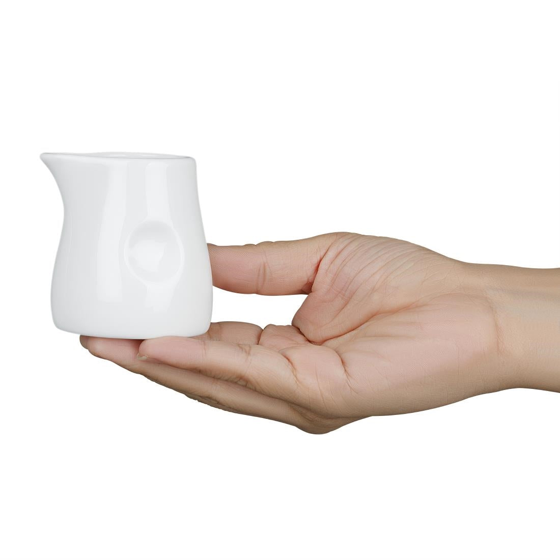 GM366 Olympia Dimpled Milk Jugs 70ml (Pack of 6)