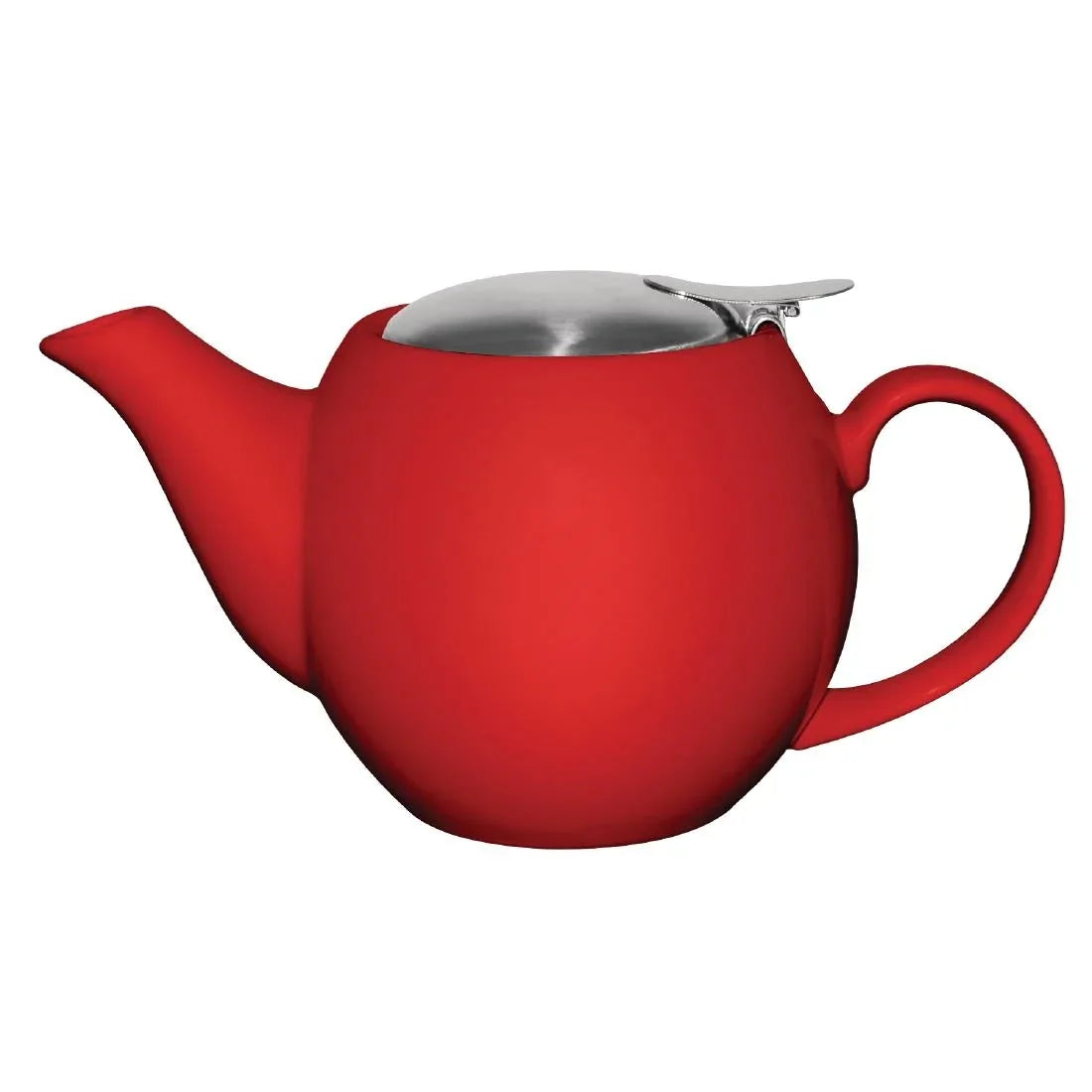 GM594 Olympia Cafe Teapot 510ml Red - JD Catering Equipment Solutions Ltd