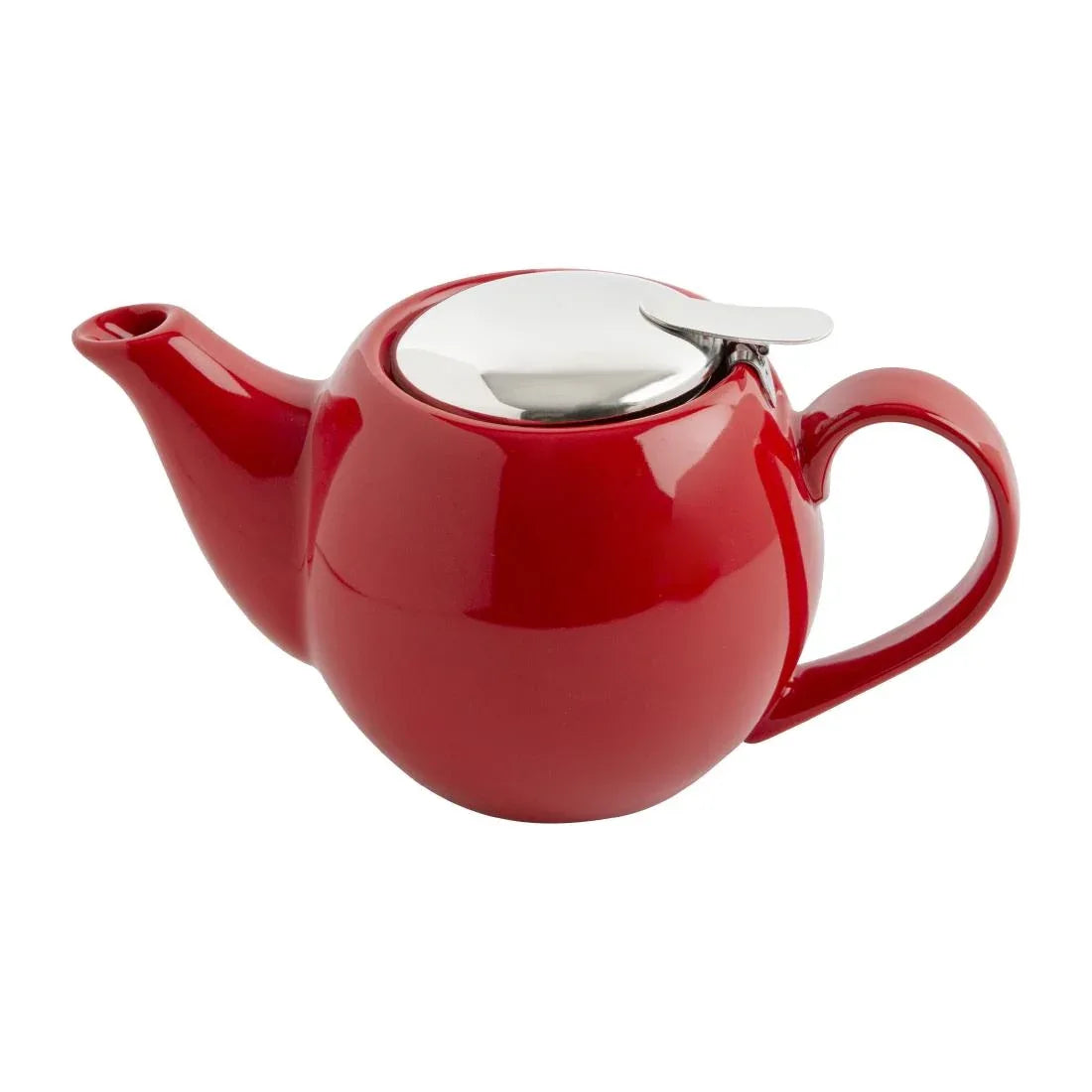 GM594 Olympia Cafe Teapot 510ml Red - JD Catering Equipment Solutions Ltd