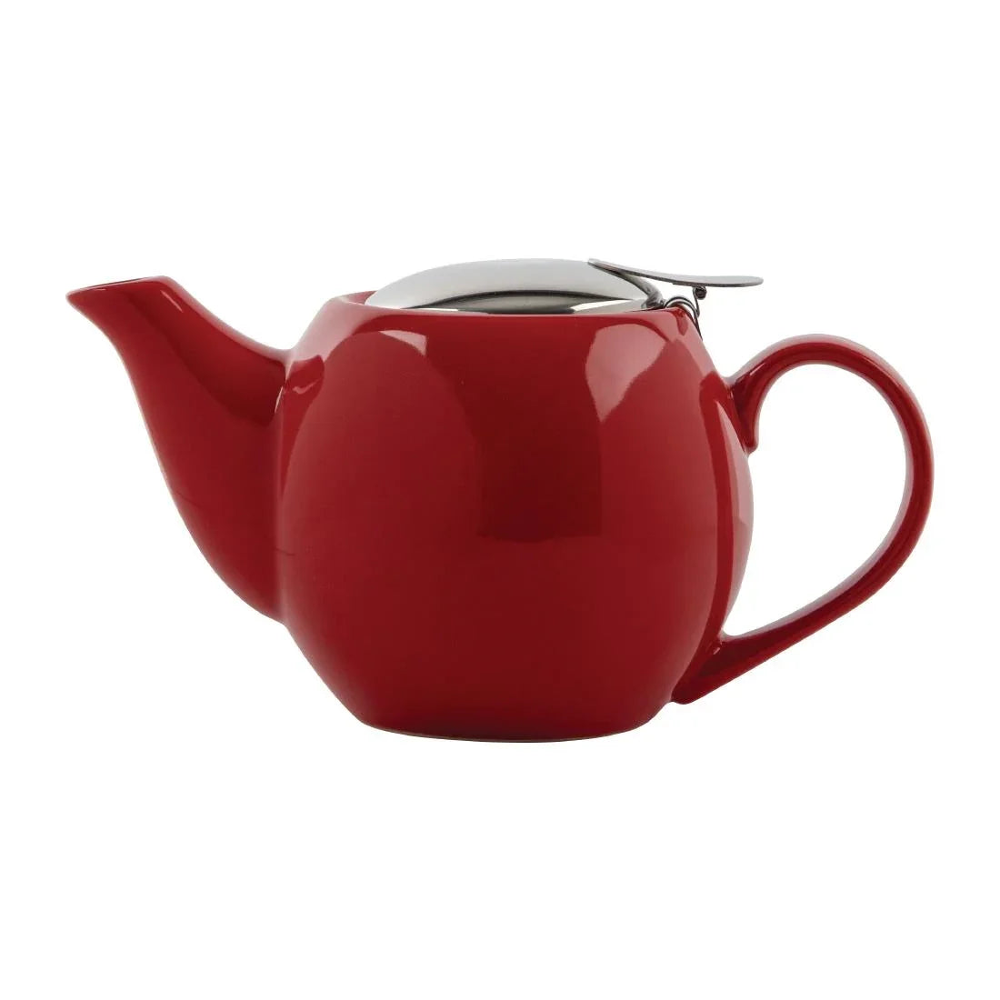 GM594 Olympia Cafe Teapot 510ml Red - JD Catering Equipment Solutions Ltd
