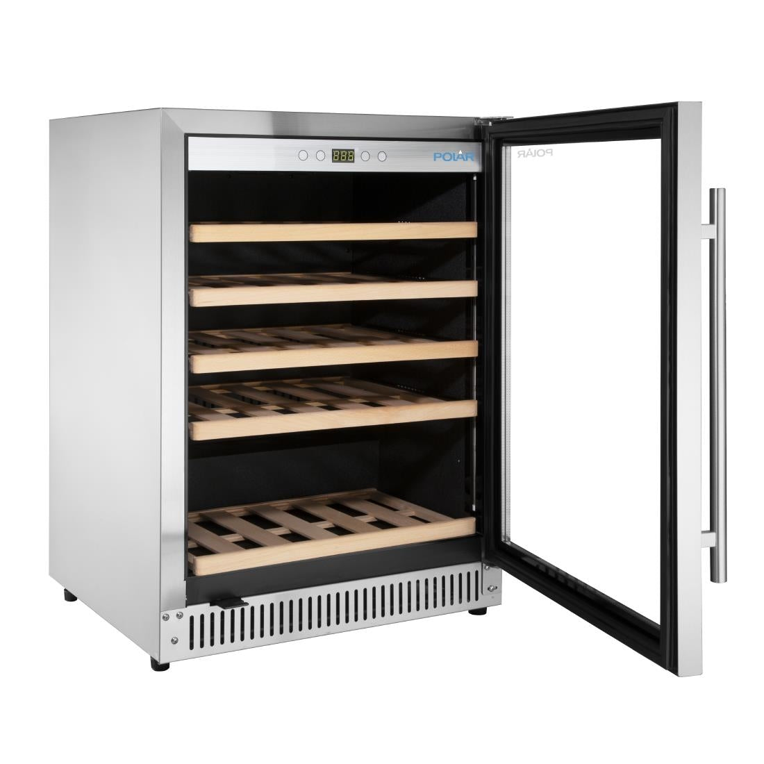 GM627 - Polar G-Series Stainless Steel Wine Fridge 51 Bottle