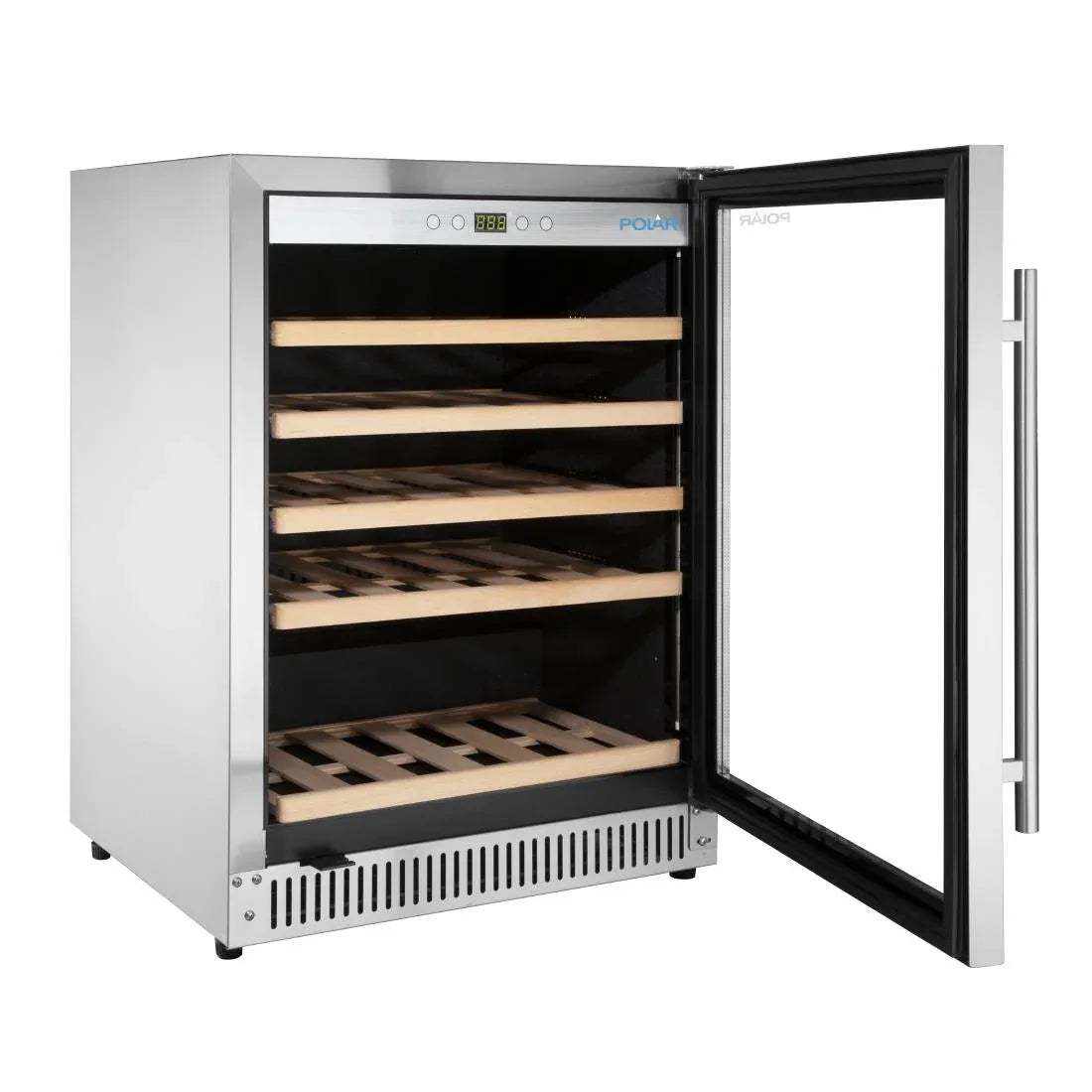 GM627 - Polar G-Series Stainless Steel Wine Fridge 51 Bottle