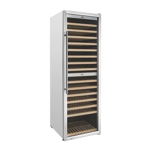 GM629 Polar G-Series Dual Zone Wine Fridge Stainless Steel - 172 Bottle