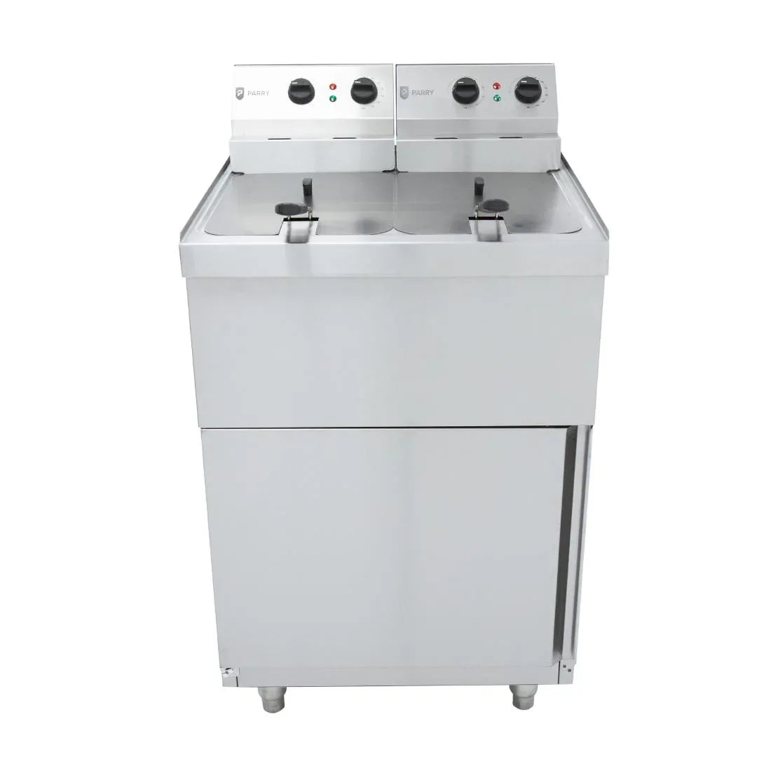 GM704 Parry Twin Tank Twin Basket Free Standing Electric Fryer NPDF6 - JD Catering Equipment Solutions Ltd