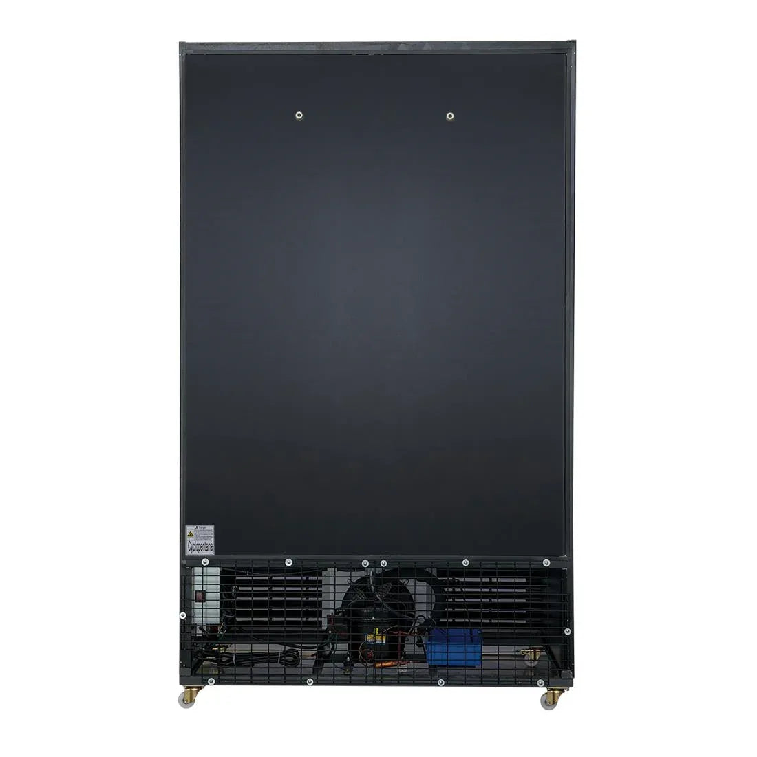 GM813 Polar G-Series Upright Hinged Door Display Cooler with Light Box 950Ltr Black GM813 - JD Catering Equipment Solutions Ltd