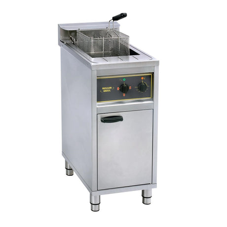 GP312 Roller Grill Single Tank Single Basket Free Standing Electric Fryer RFE16C