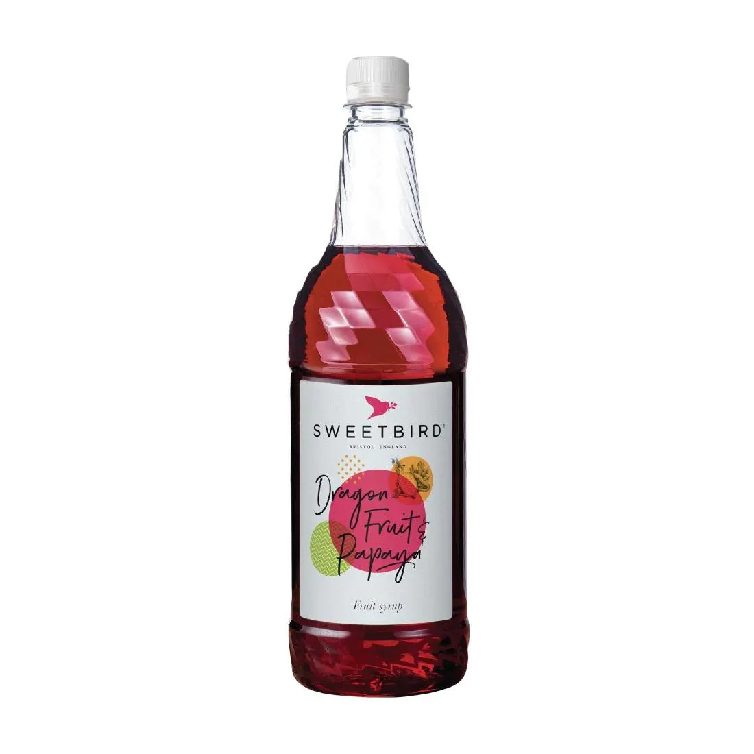 GP393 Sweetbird Dragonfruit and Papaya Syrup 1Ltr Bottle - JD Catering Equipment Solutions Ltd
