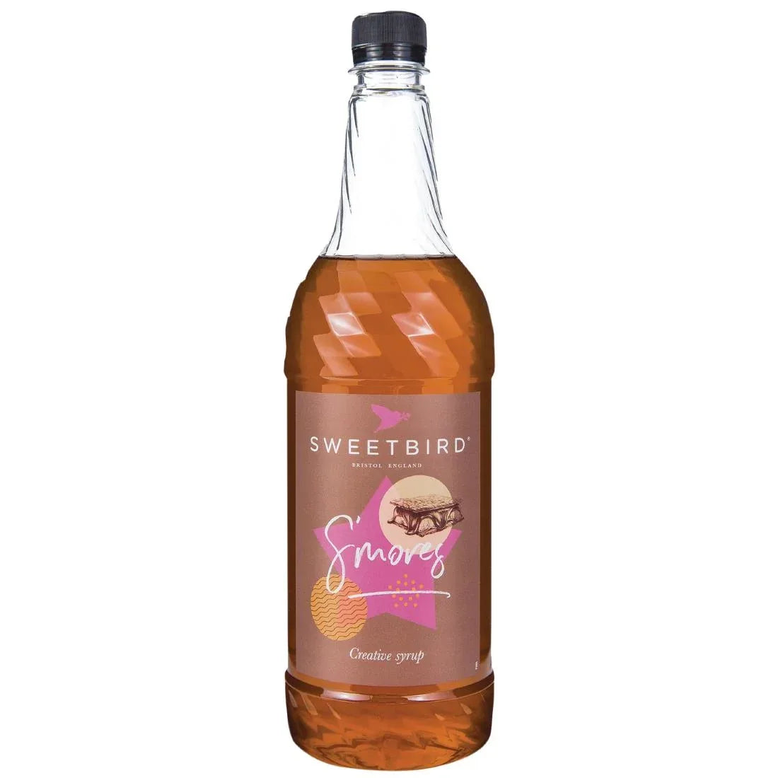 GP397 Sweetbird S'mores Syrup 1Ltr Bottle - JD Catering Equipment Solutions Ltd