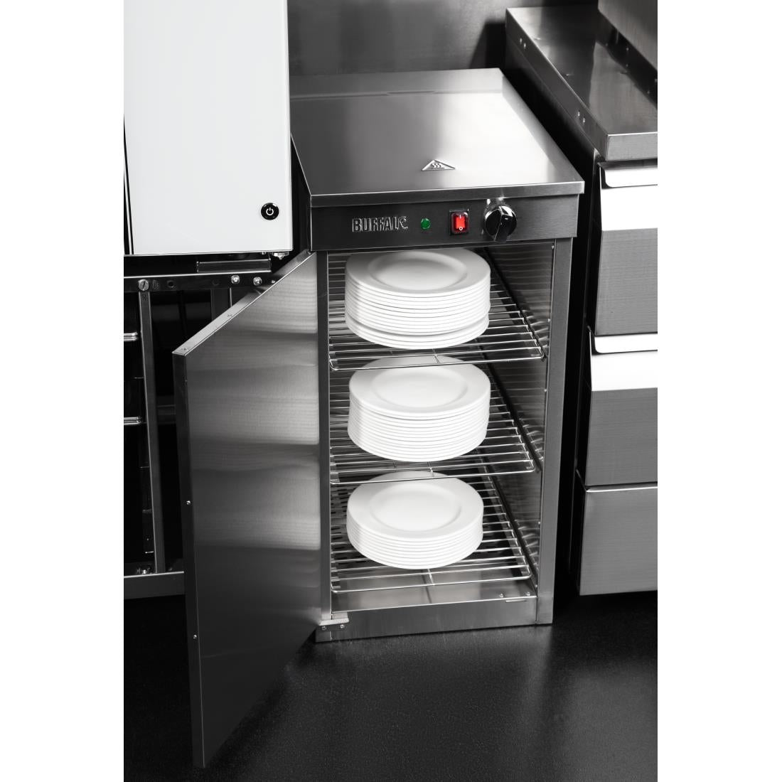 GP451 Buffalo Single Door Plate Warmer