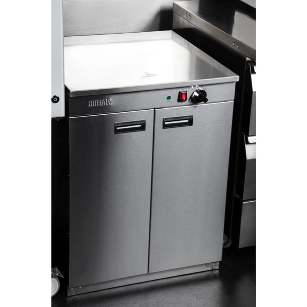 GP452 Buffalo Double Door Plate Warmer