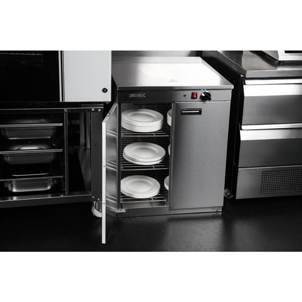 GP452 Buffalo Double Door Plate Warmer