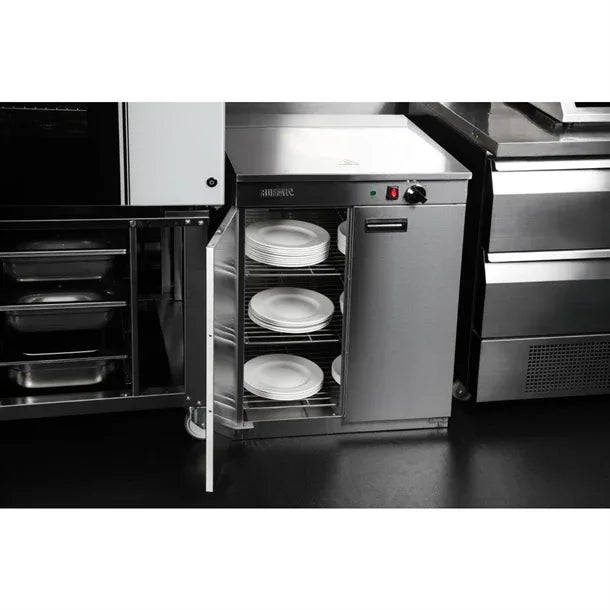 GP452 Buffalo Double Door Plate Warmer