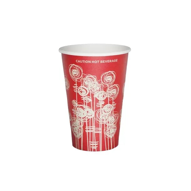 GP728 Paper Vending Cups Swirl Design 250ml (Pack of 1000)