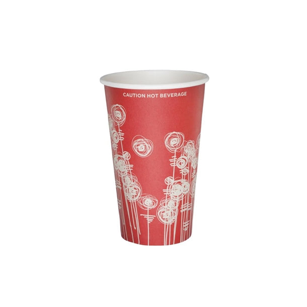 GP729 Paper Vending Cups Swirl Design 340ml (Pack of  1000)
