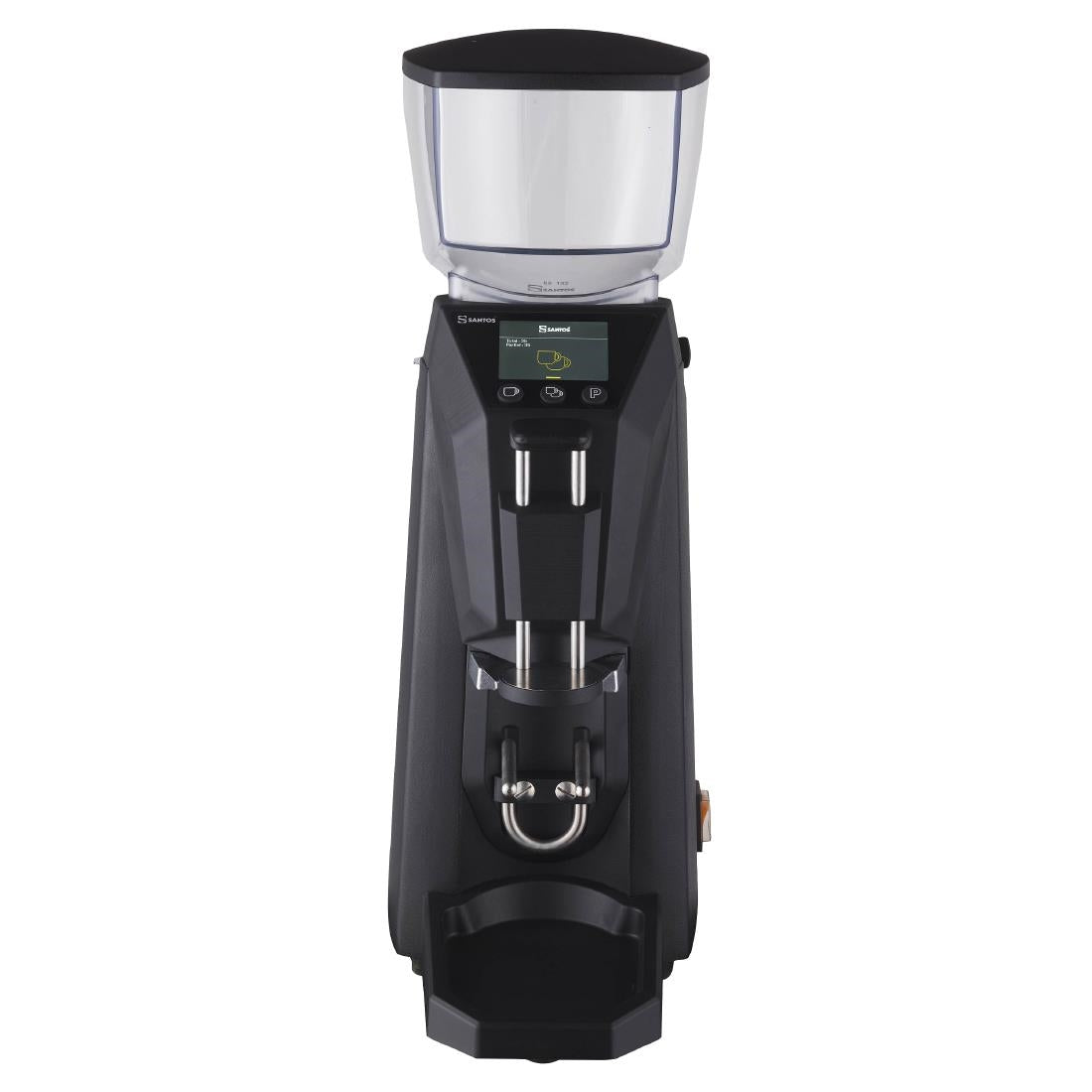 GP747 Santos On-Demand Coffee Grinder 59TA with Tamper Black