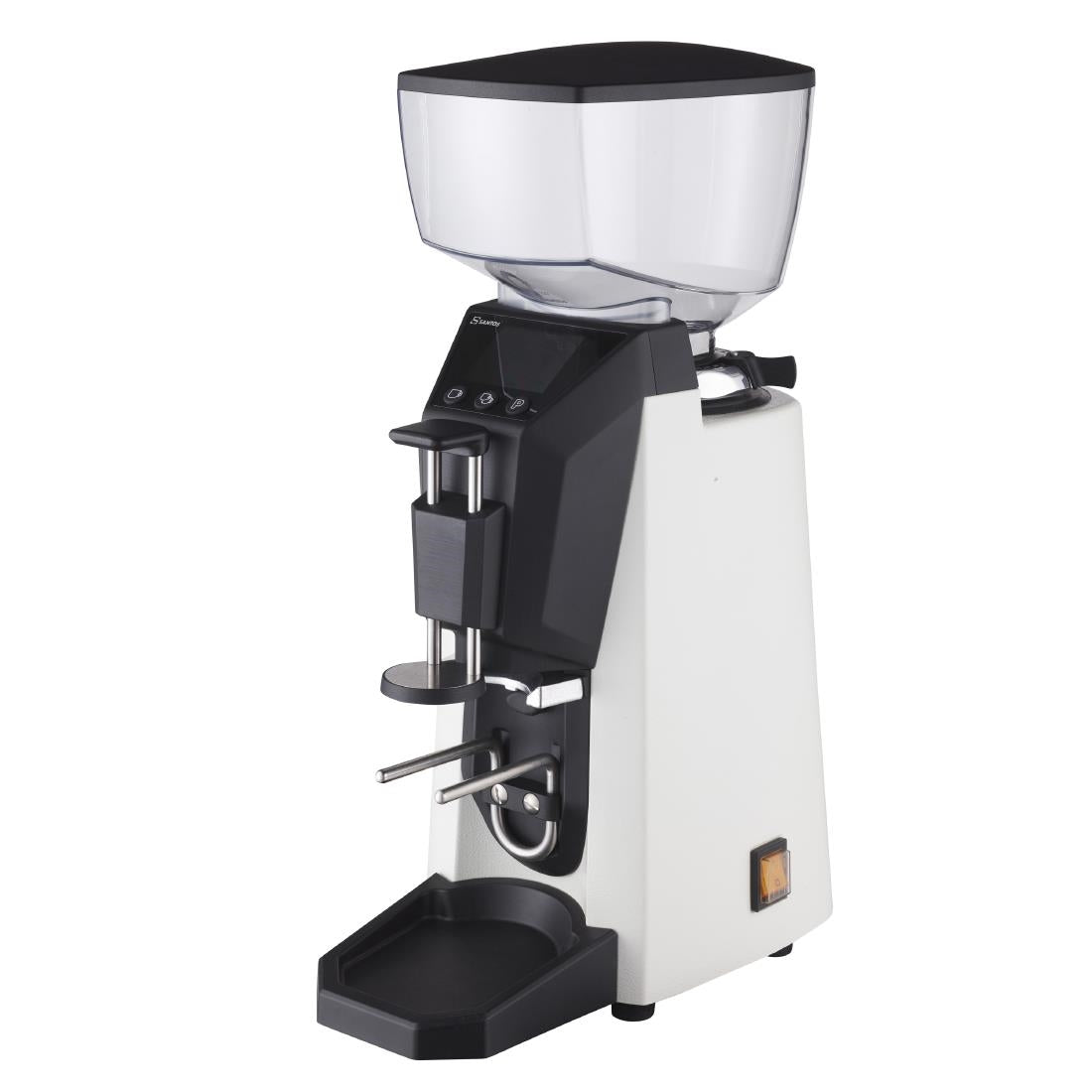 GP749 Santos On-Demand Coffee Grinder 59TWA with Tamper White
