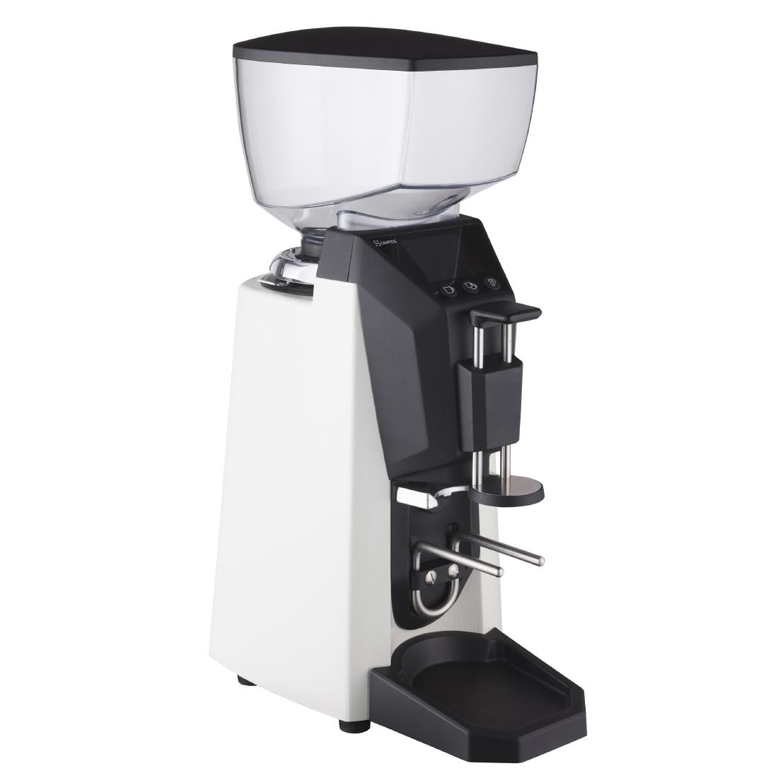 GP749 Santos On-Demand Coffee Grinder 59TWA with Tamper White