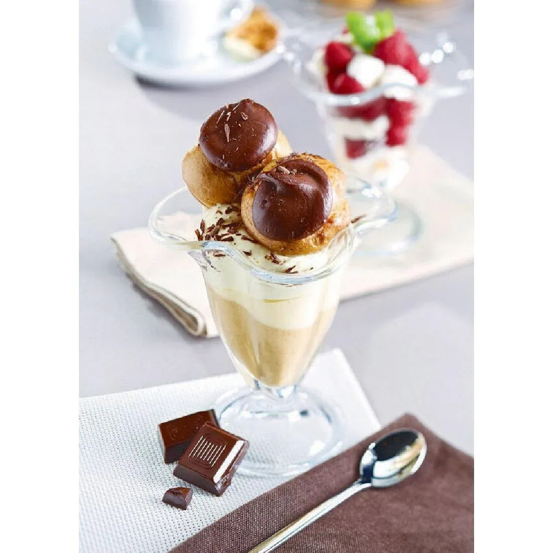 GR285 Utopia Knickerbocker Glory Glasses 280ml (Pack of 12) - JD Catering Equipment Solutions Ltd