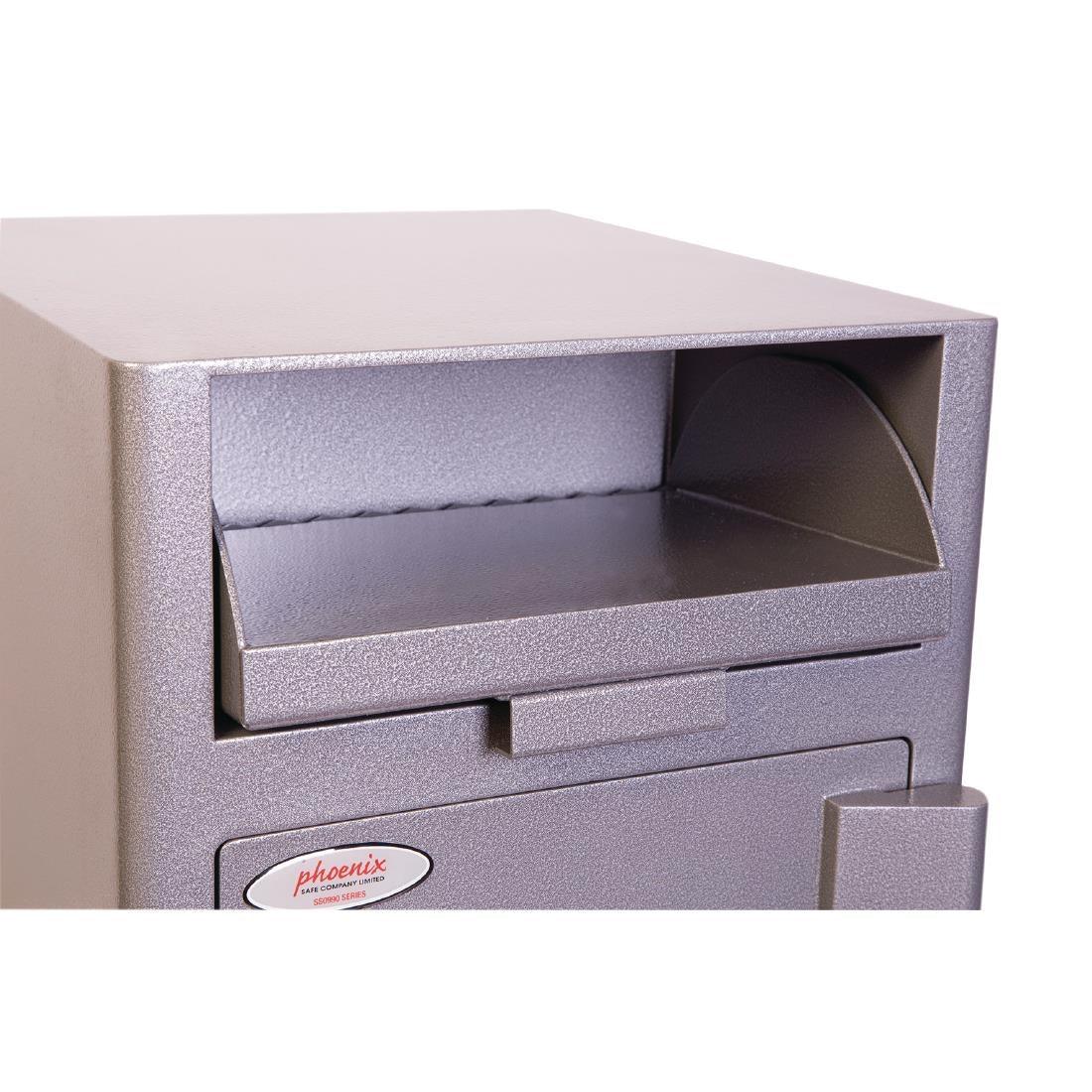 GR357 Phoenix Cash Deposit Drop Safe Graphite Grey 47Ltr 3K - JD Catering Equipment Solutions Ltd
