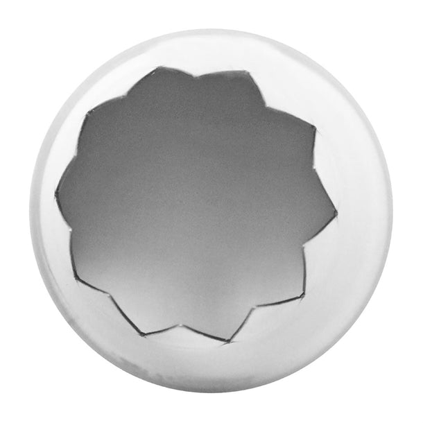 GT122 Schneider Stainless Steel Star Tube 18mm