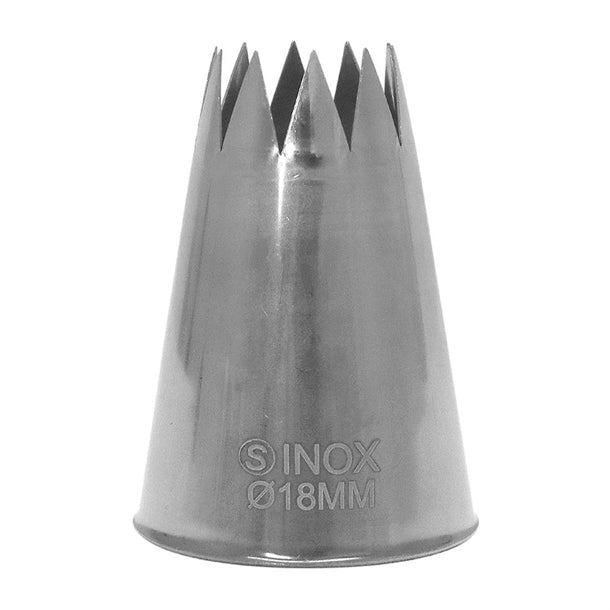 GT122 Schneider Stainless Steel Star Tube 18mm