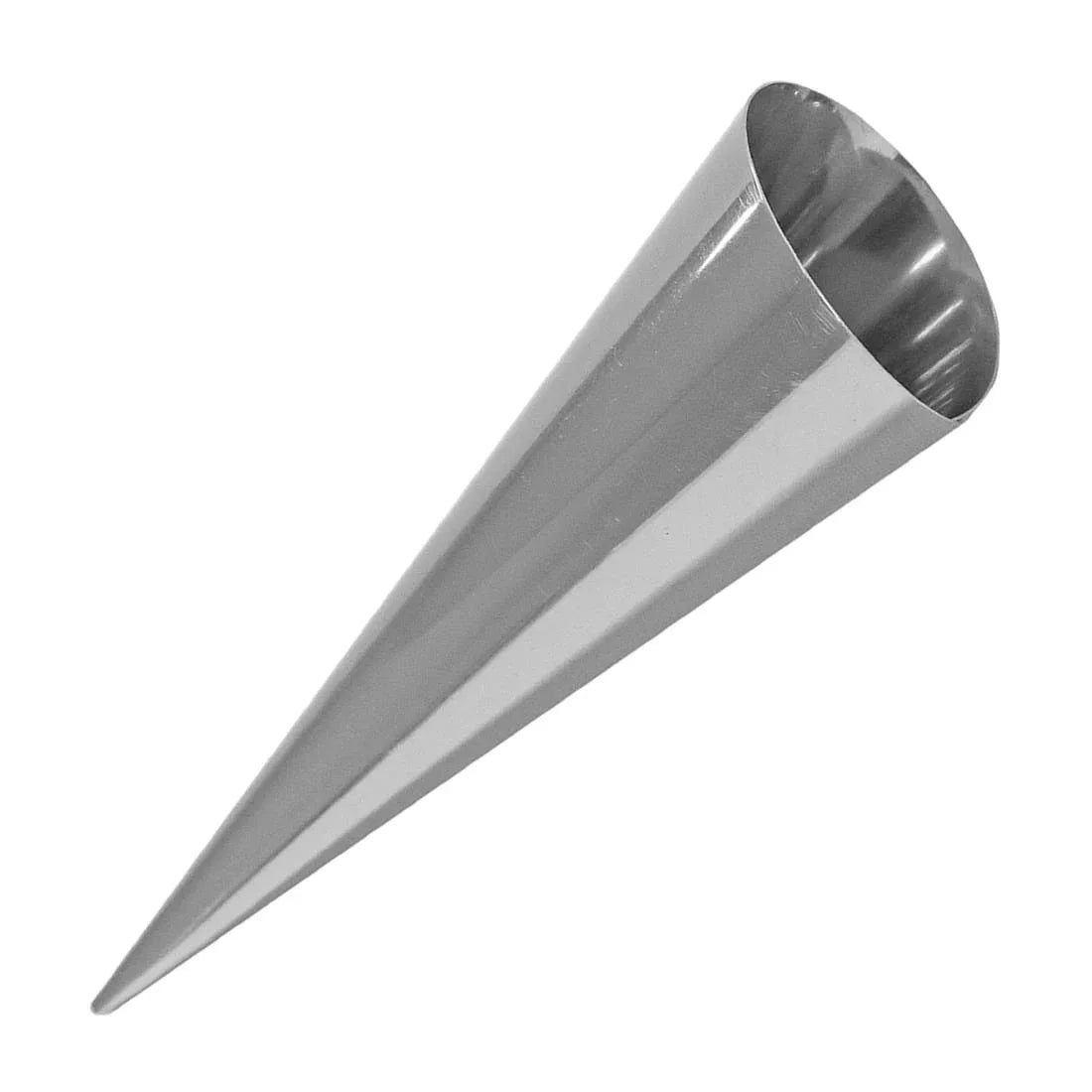 GT144 Schneider Stainless Steel Cream Horn Mould 120 x 30mm - JD Catering Equipment Solutions Ltd