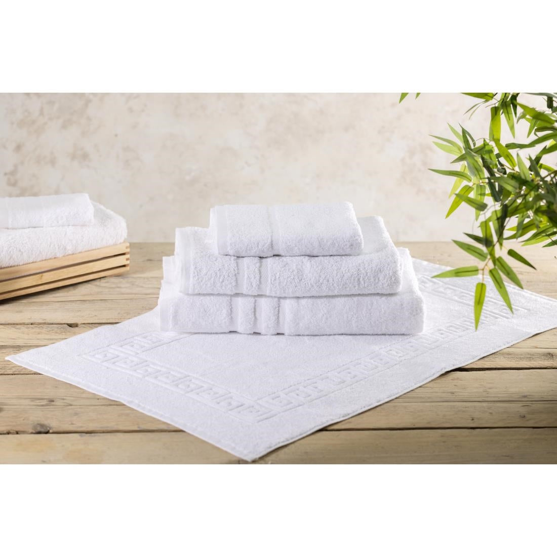 Comfort Nova/B Towels White - Bath Mat 50x80cm
